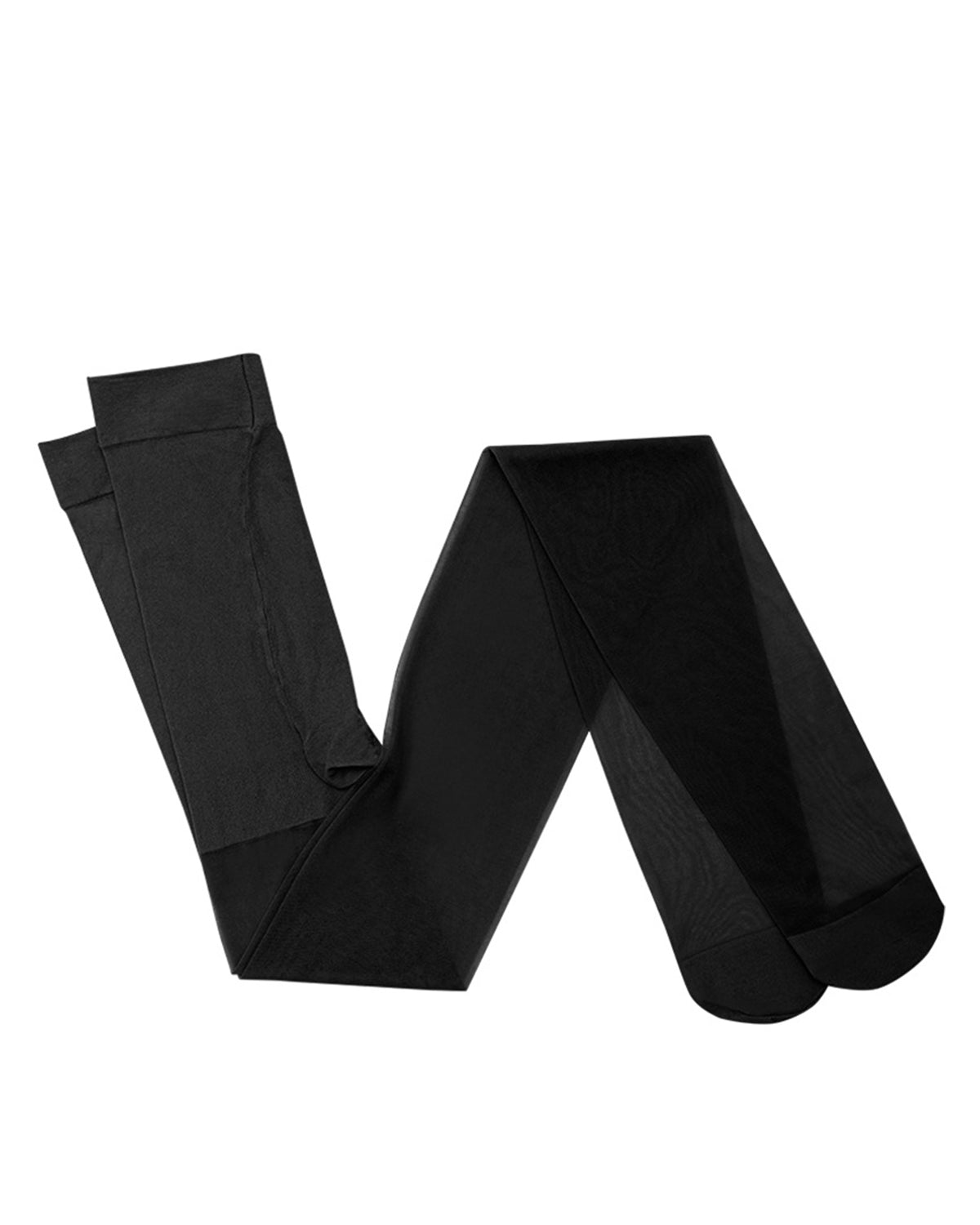 MOMSHIP High Waist Sheer Black Tights Pantyhose - HSIA