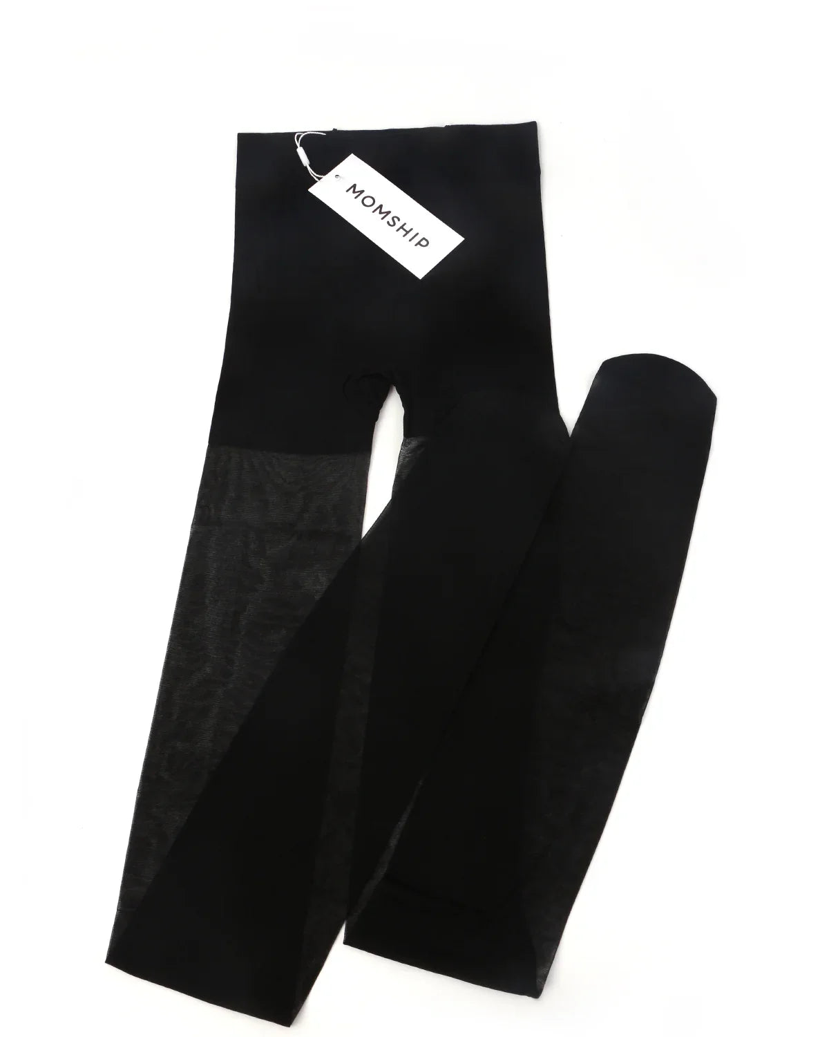 MOMSHIP High Waist Sheer Black Tights Pantyhose - HSIA