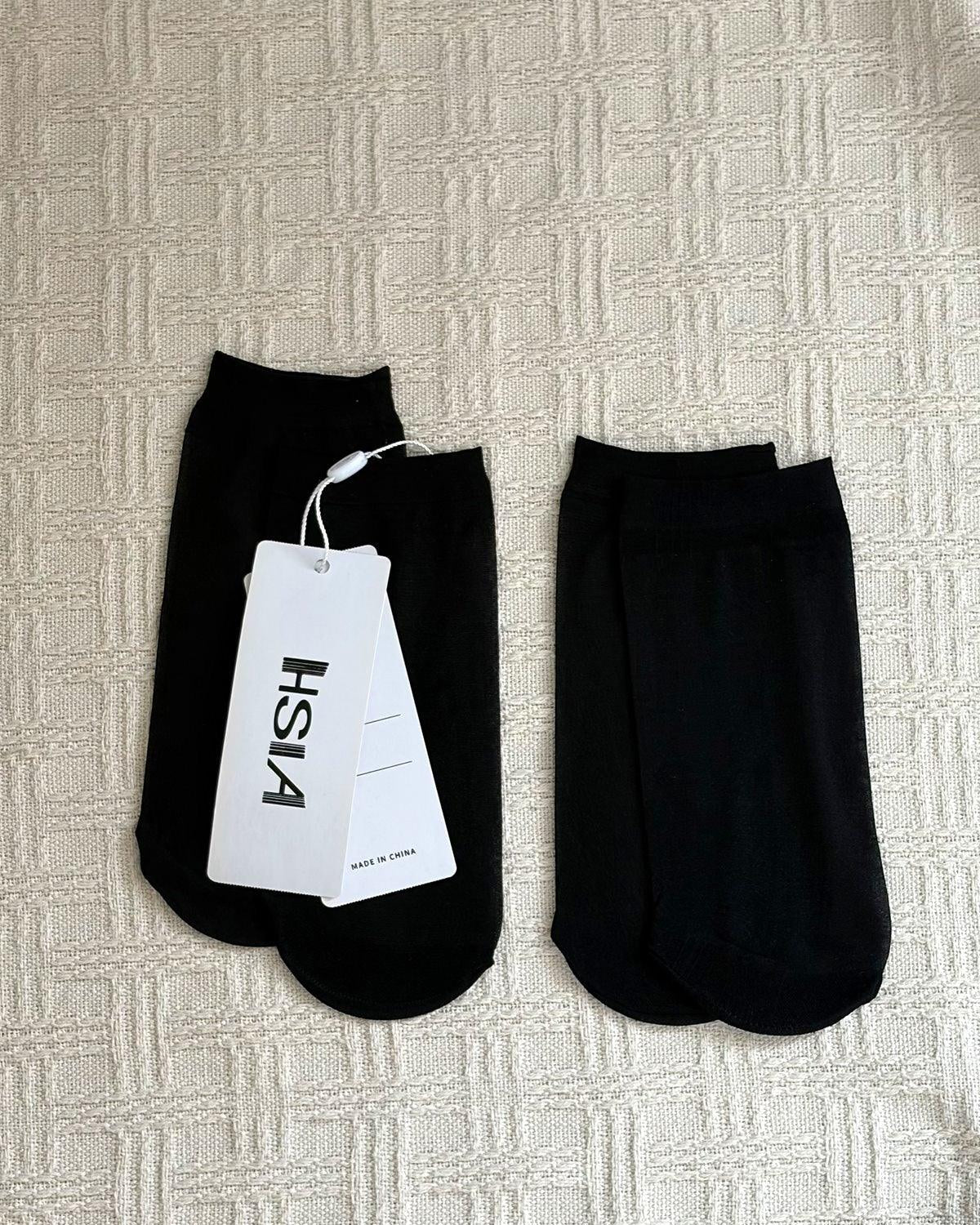 HSIA—Women‘s Black Short Socks - HSIA