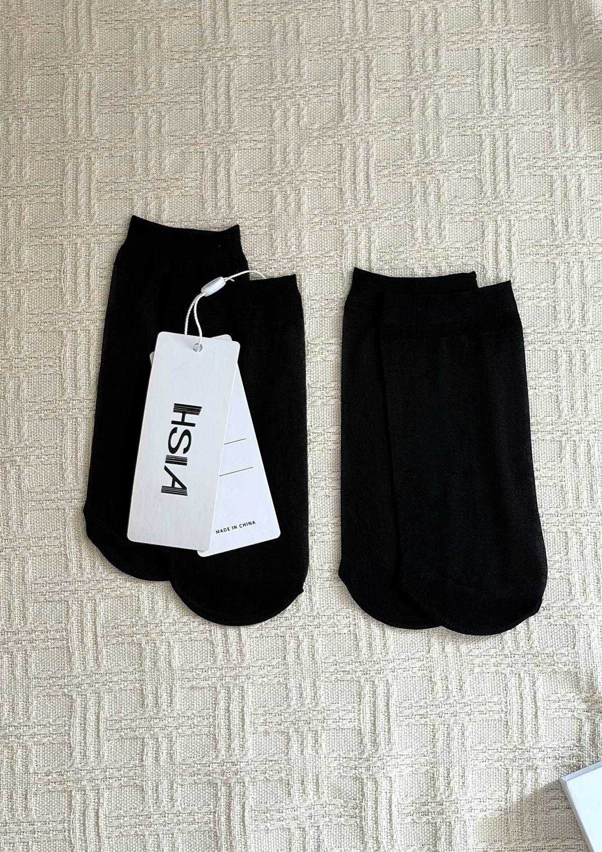 HSIA—Women‘s Black Short Socks - HSIA