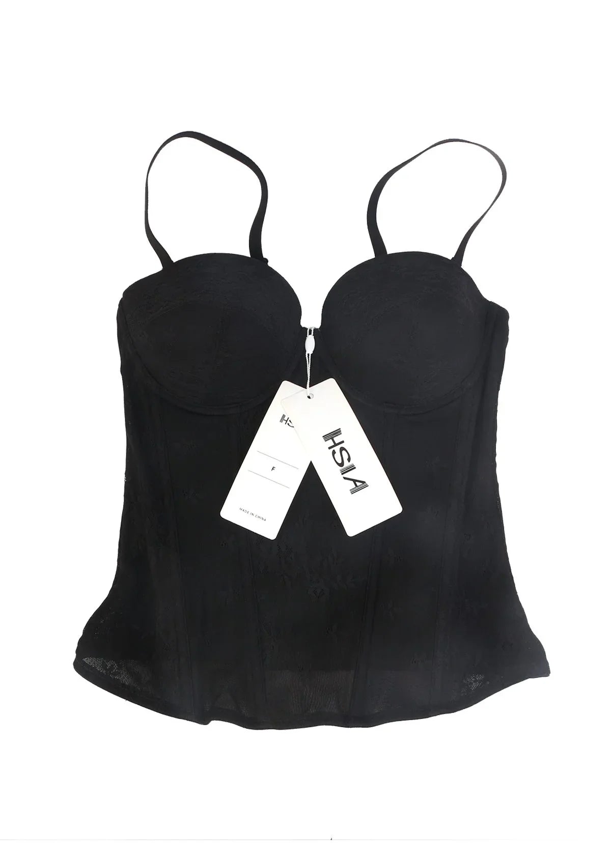 HSIA—Gracious Overbust Lace Corset Bustier - HSIA