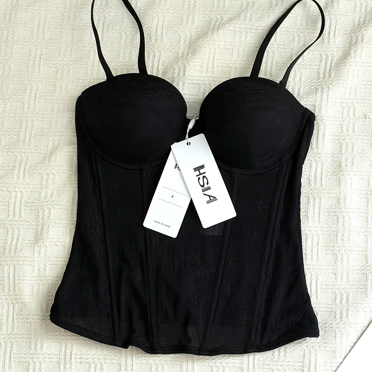 HSIA—Gracious Overbust Lace Corset Bustier