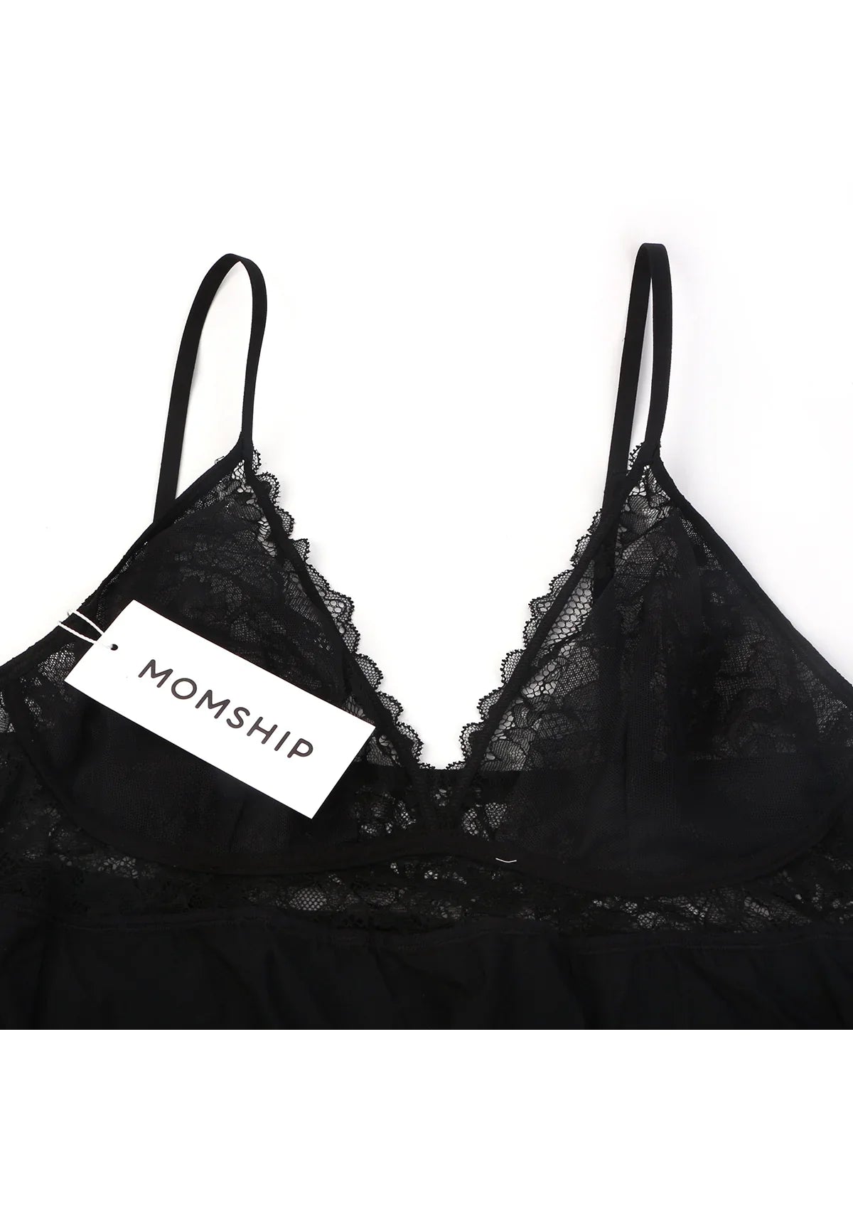MOMSHIP Sexy Lace Chemise - HSIA