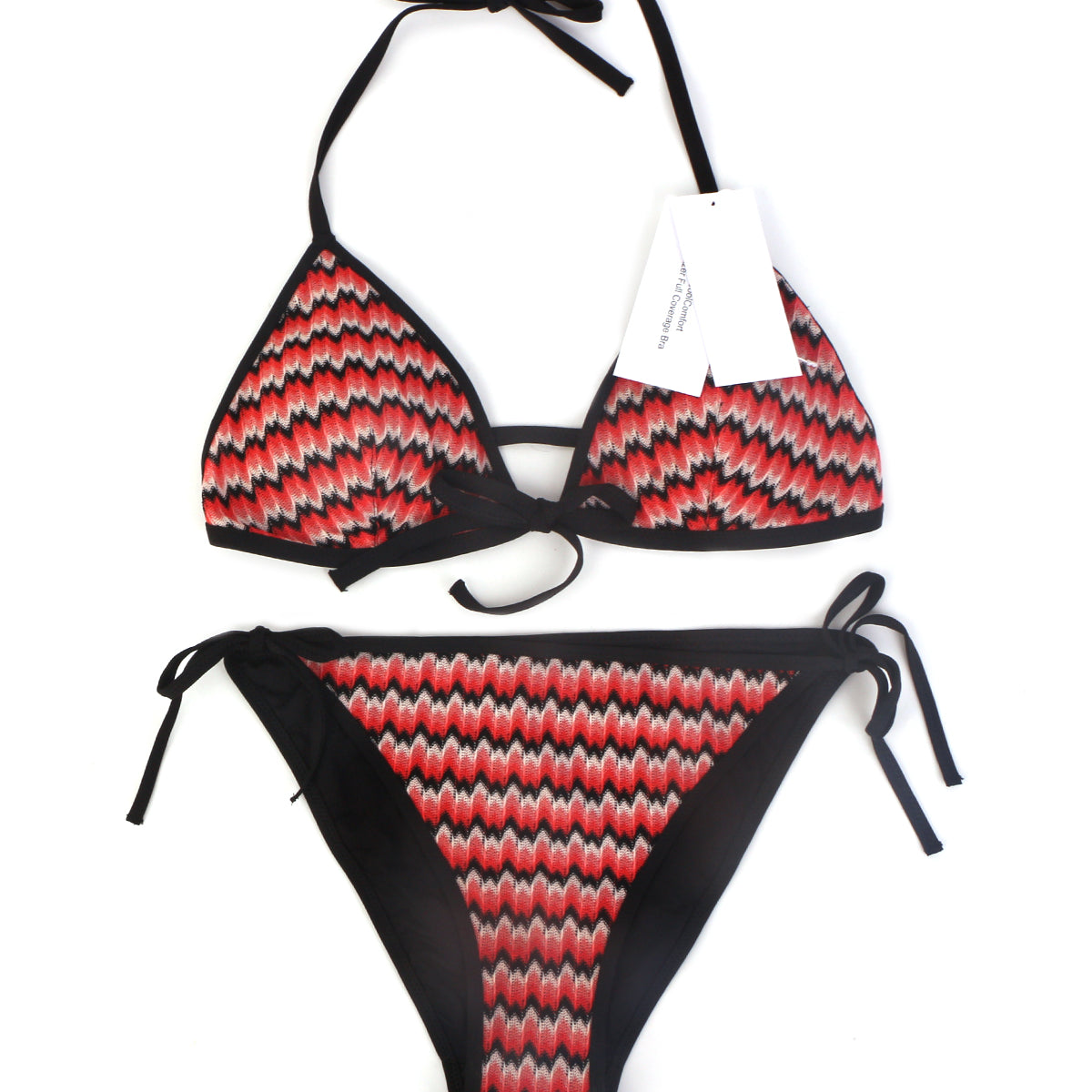 HSIA CoolComfort Two Piece Halter Tie Side Bikini Bathing Suit - HSIA