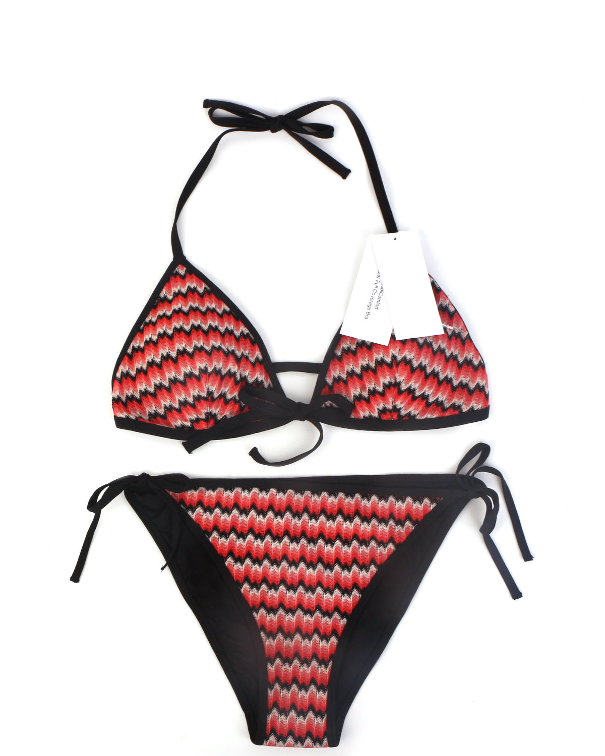 HSIA CoolComfort Two Piece Halter Tie Side Bikini Bathing Suit - HSIA