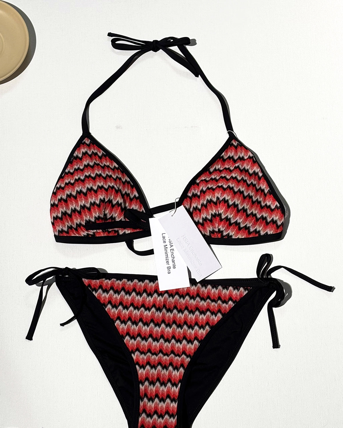 HSIA Enchante Two Piece Halter Tie Side Bikini Bathing Suit - HSIA