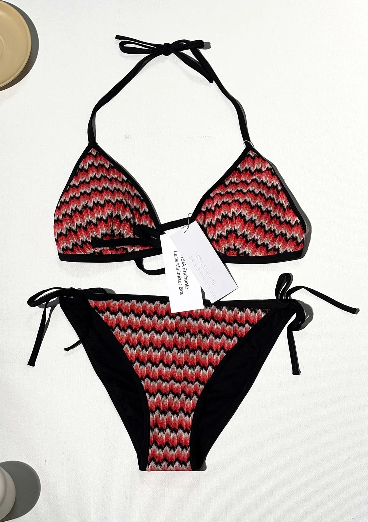 HSIA Enchante Two Piece Halter Tie Side Bikini Bathing Suit - HSIA