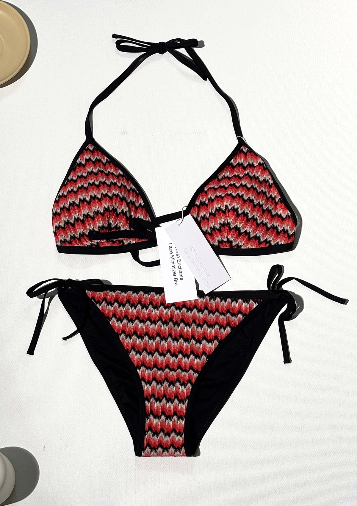 HSIA Enchante Two Piece Halter Tie Side Bikini Bathing Suit - HSIA