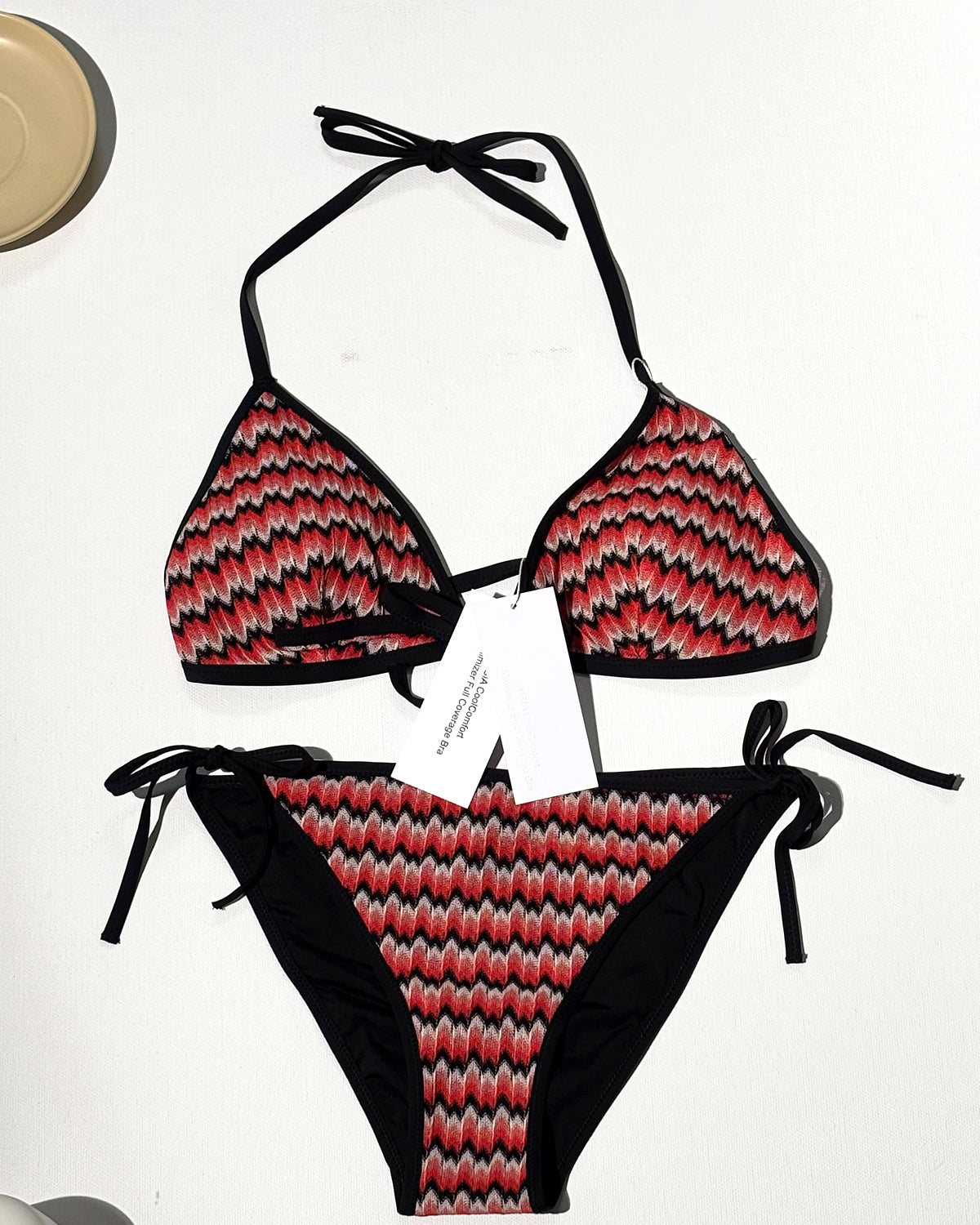 HSIA CoolComfort Two Piece Halter Tie Side Bikini Bathing Suit - HSIA
