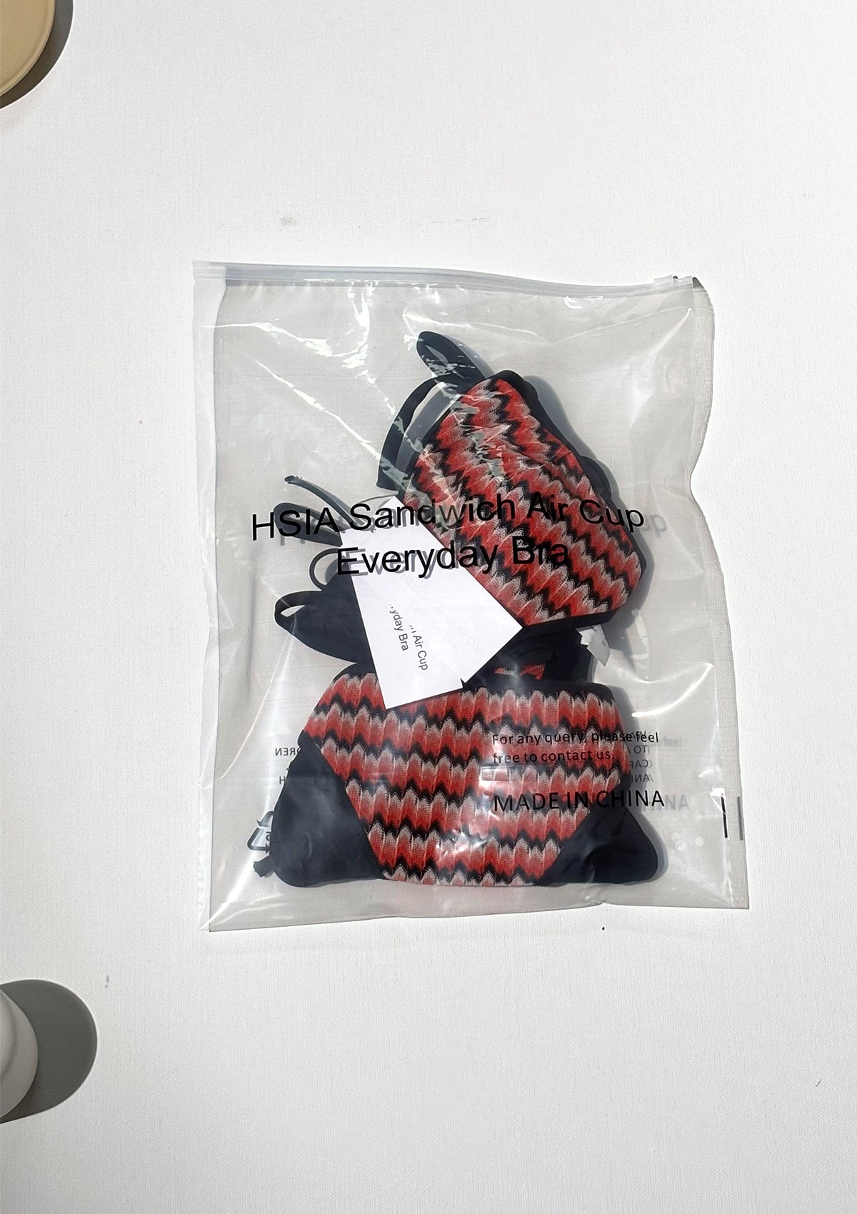 HSIA Sandwich Air Cup Two Piece Halter Tie Side Bikini Bathing Suit - HSIA