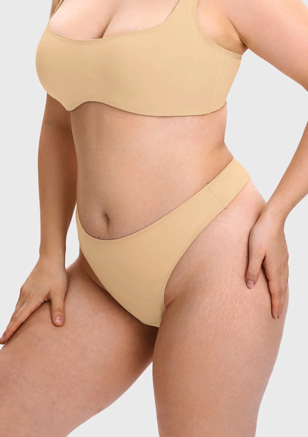 Vespera Smooth Seamless High-Cut Underwear - HSIA - HSIA