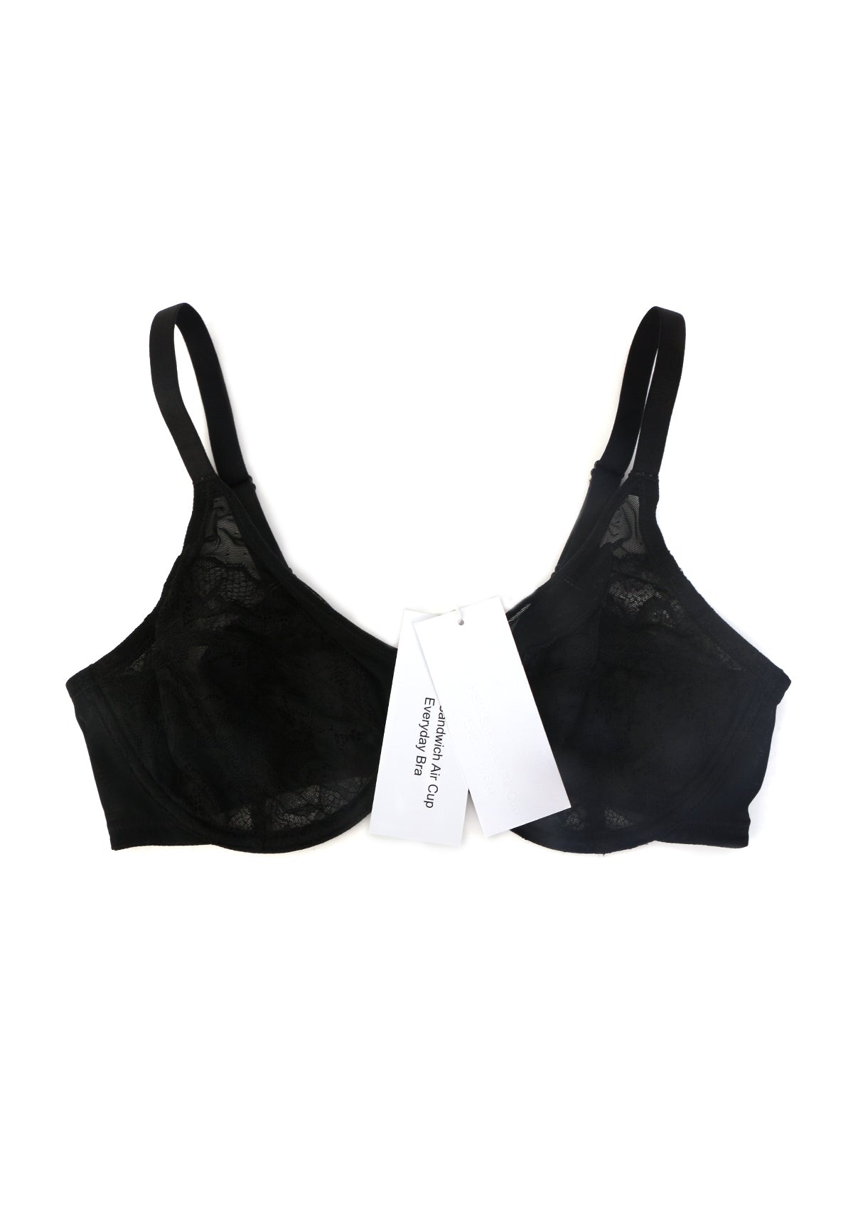 HSIA Sandwich Air Cup Lace Minimizer Everyday Bra - HSIA