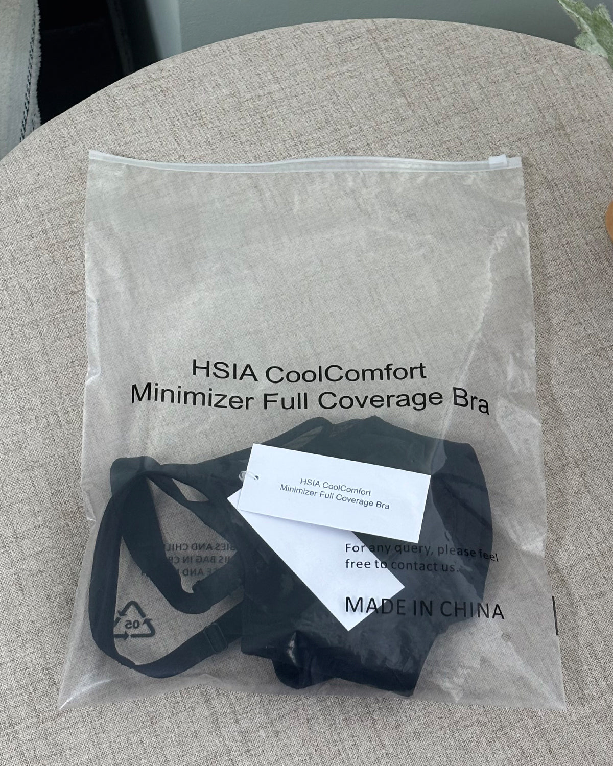 HSIA CoolComfort Minimizer Full Coverage Bra - HSIA