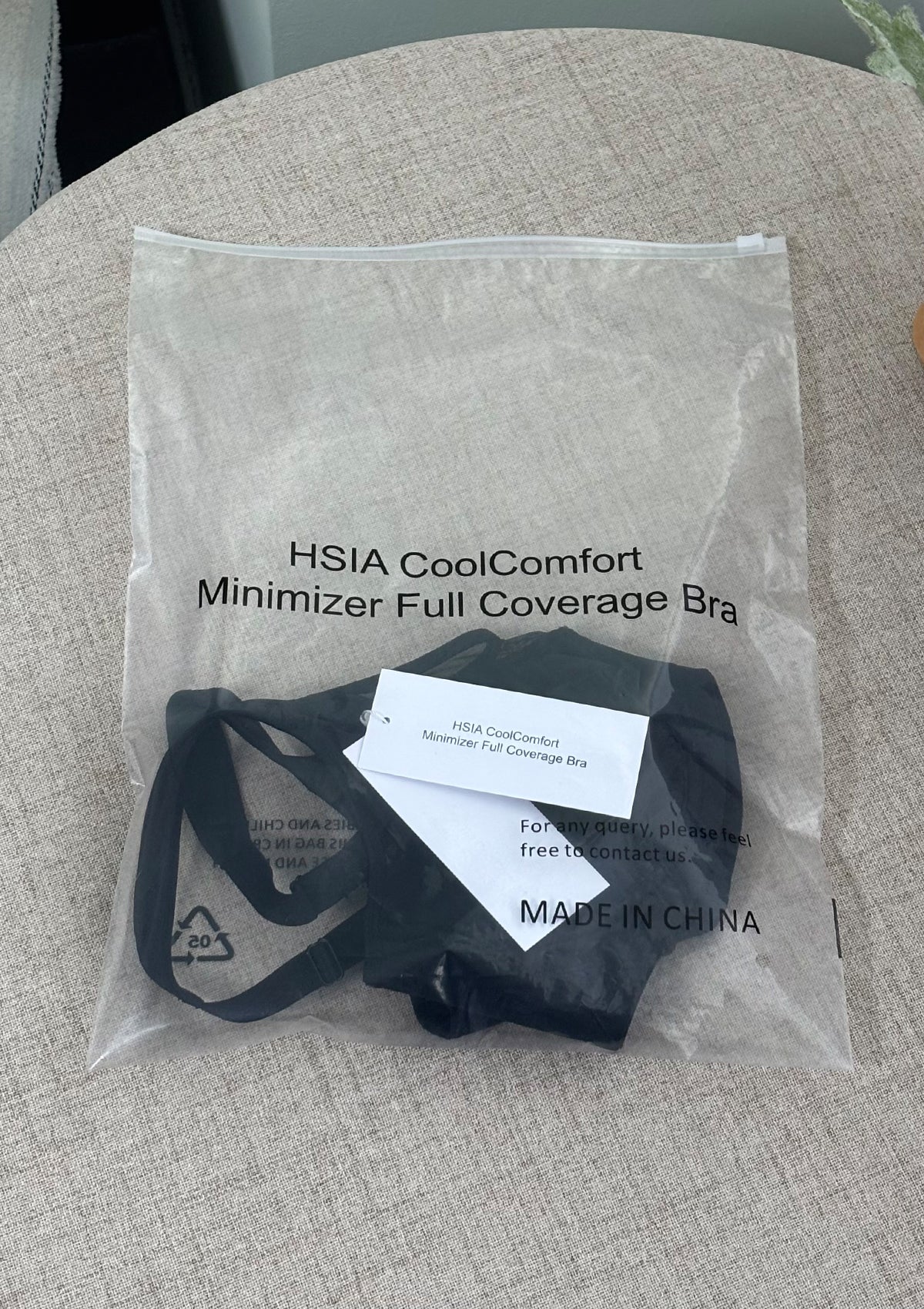 HSIA CoolComfort Minimizer Full Coverage Bra - HSIA