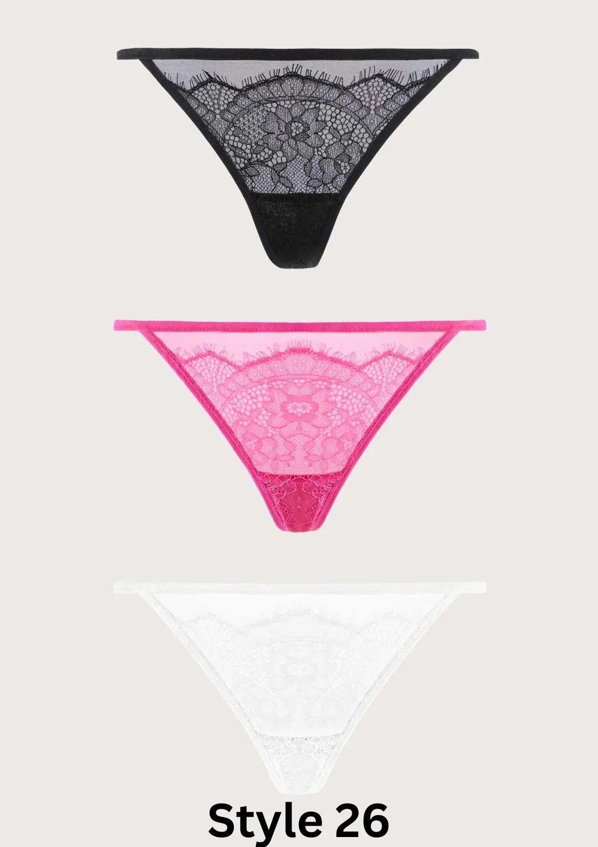 Gift Set - 3-Piece Panty Collection - HSIA