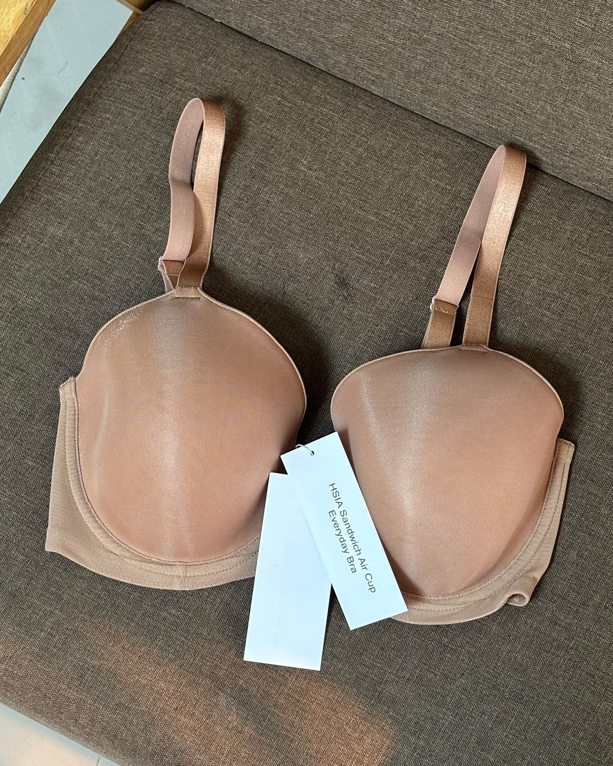HSIA Sandwich Air Cup Full Coverage T-Shirt Everyday Bra - HSIA