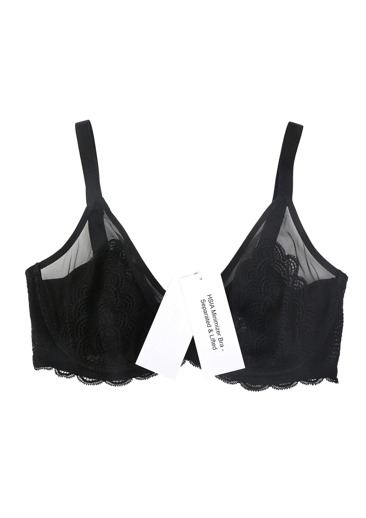 HSIA Minimizer Bra – Separated & Lifted Lace Underwire Bra - HSIA