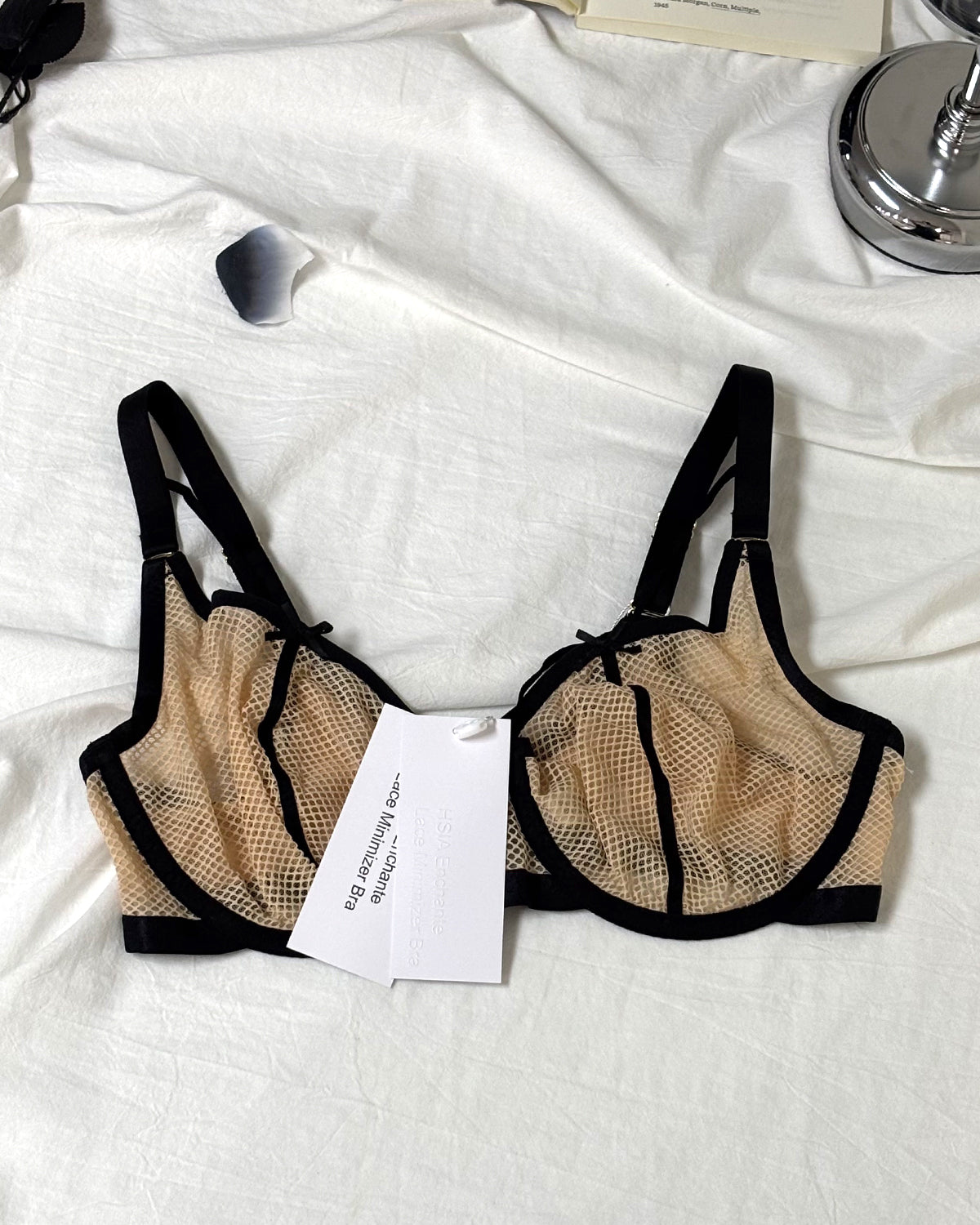 HSIA Enchante Punk Chic Strappy Unlined Balconette Bra - HSIA