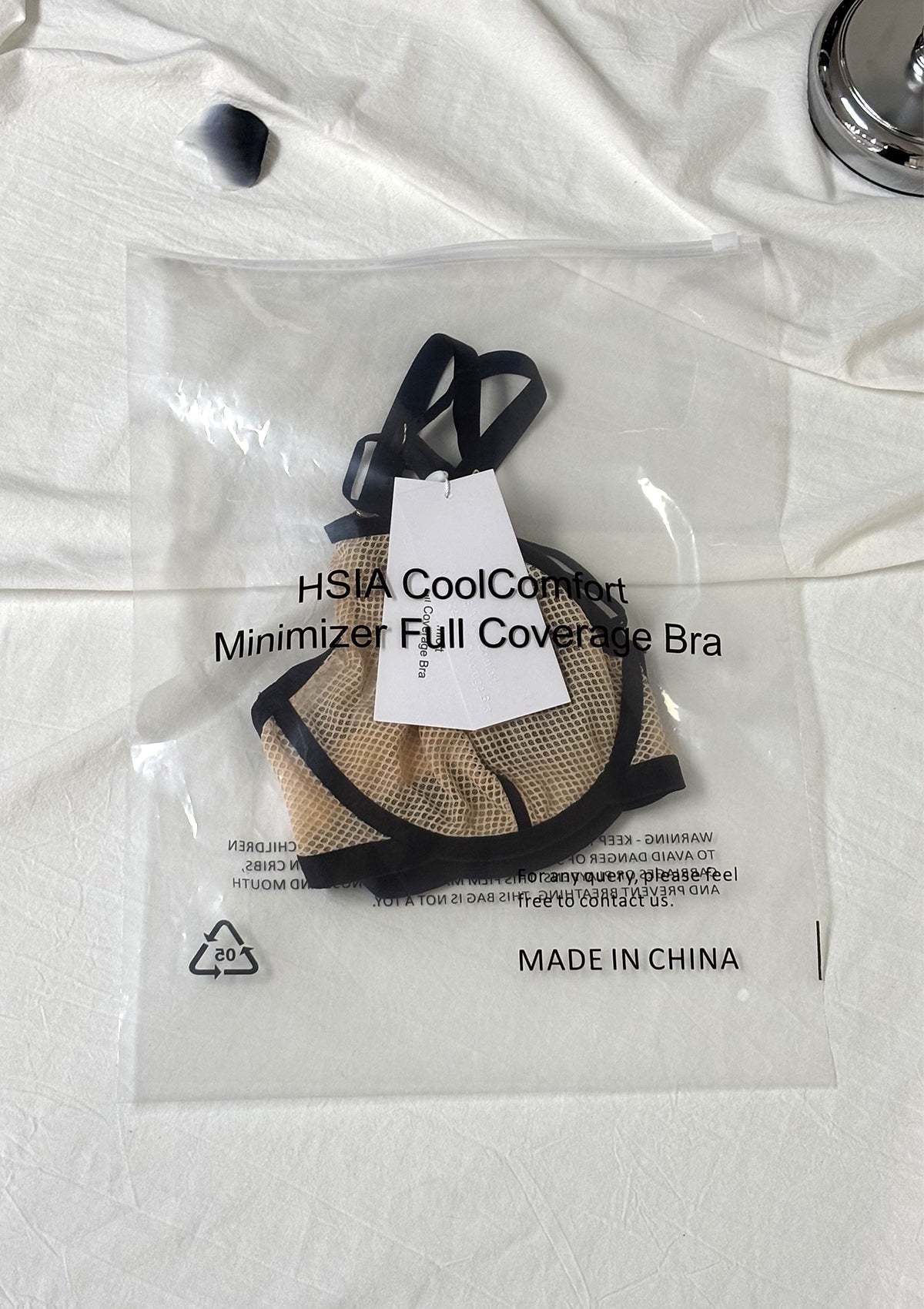 HSIA CoolComfort Punky Underwire Mesh Bra - HSIA