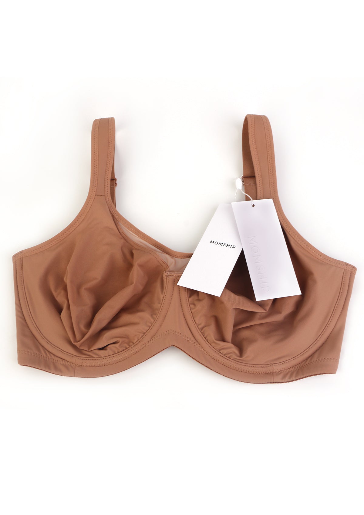 Momship Smoothing Unlined Minimizer Underwire Bra - HSIA