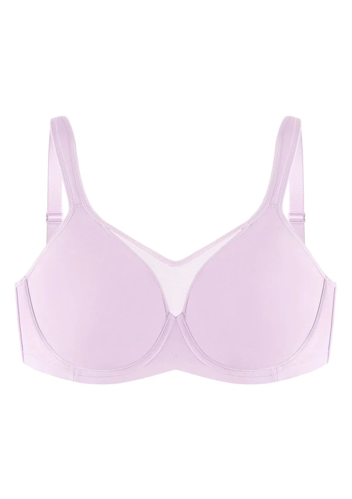 CoolComfort Smoothing Unlined Minimizer Underwire Bra - HSIA