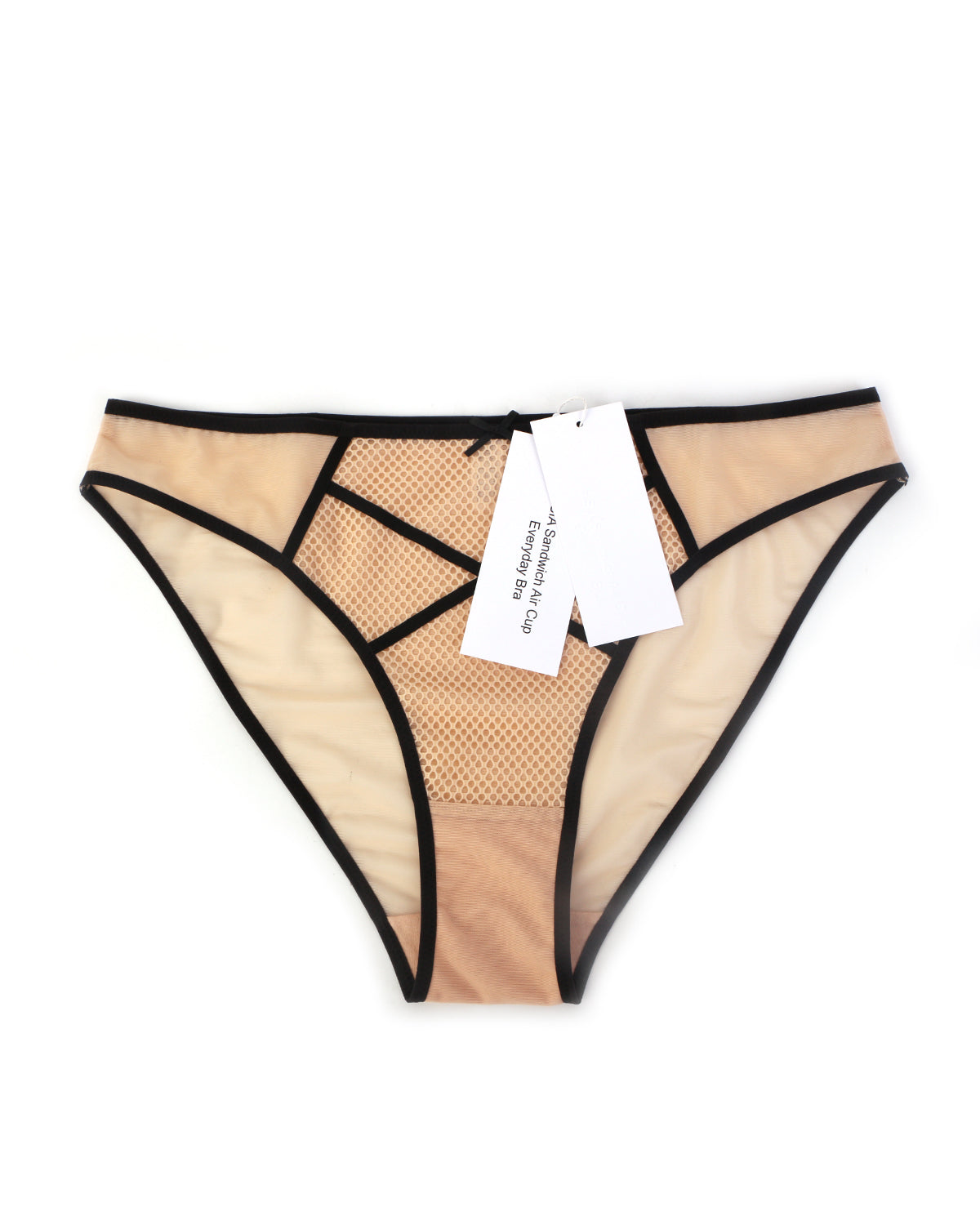 HSIA Sandwich Air Cup Punk Chic Mesh Bikini Underwear - HSIA