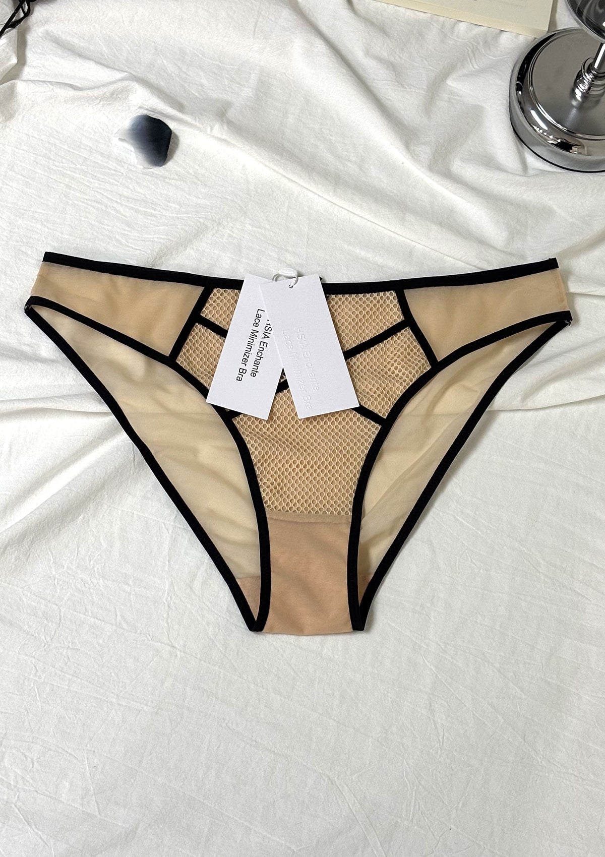 HSIA Enchante Punk Chic Mesh Bikini Underwear - HSIA