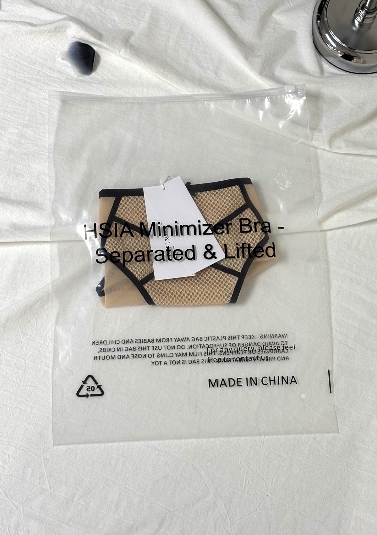 HSIA Minimizer – Separated & Lifted Punk Chic Mesh Bikini Underwear - HSIA