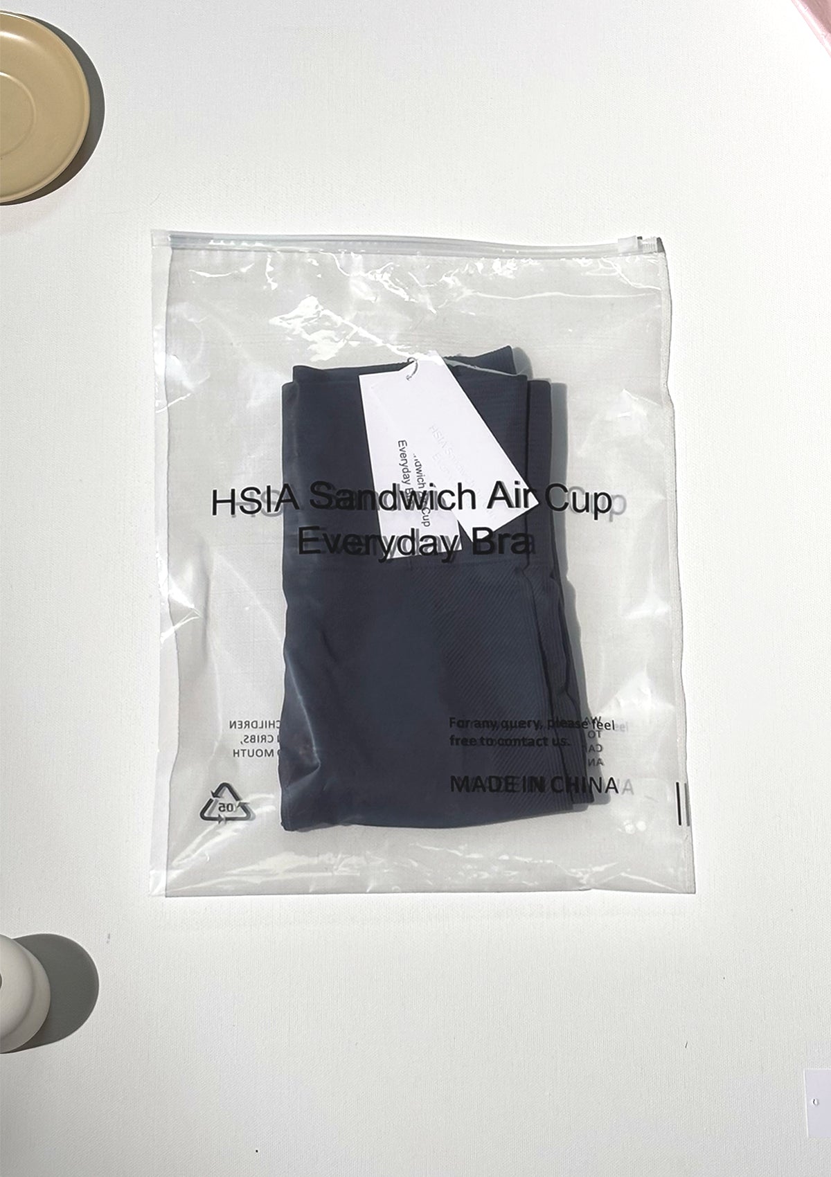 HSIA Sandwich Air Cup High Waist Seamless Workout Everyday Pants - HSIA