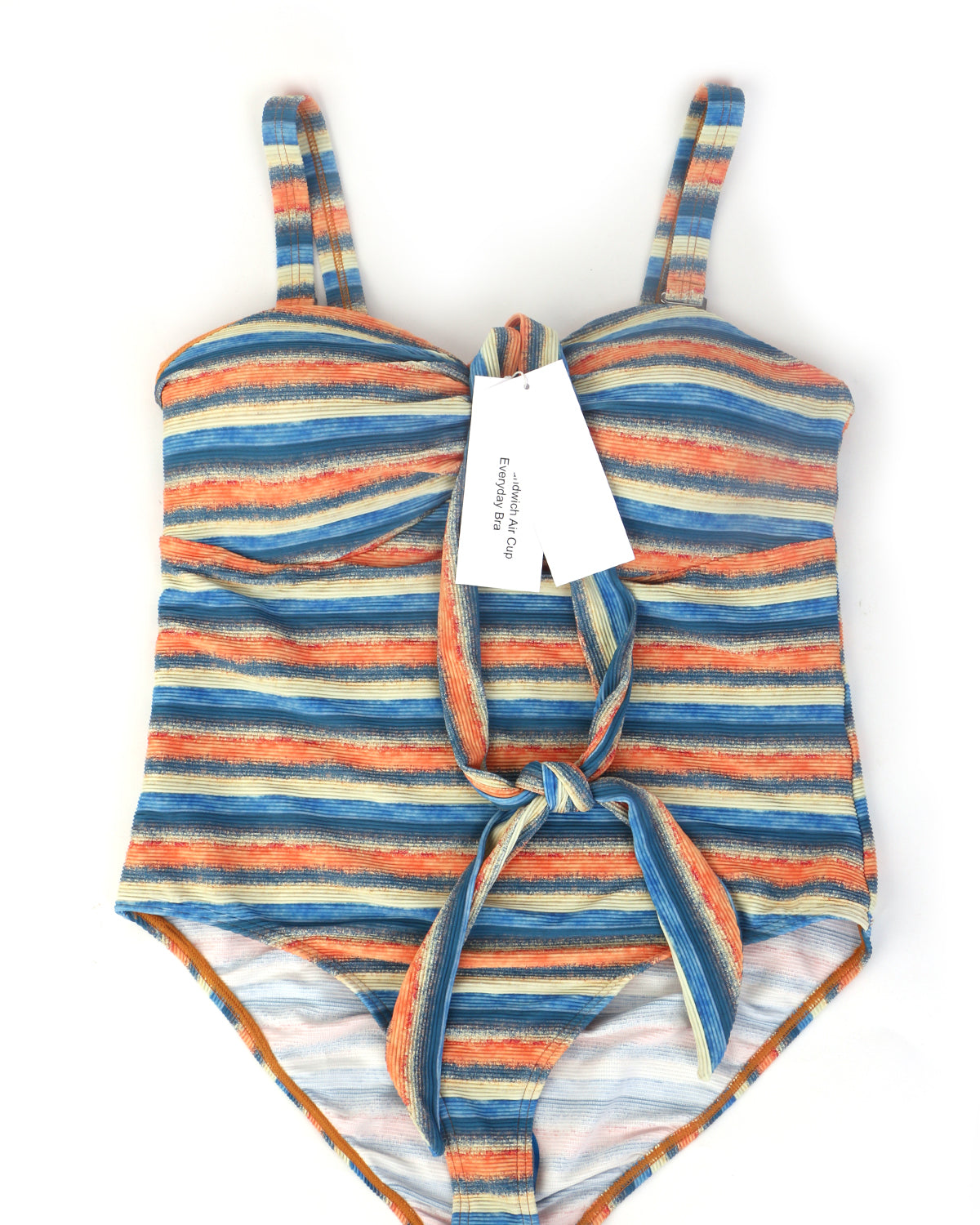 HSIA Sandwich Air cup V-wire Plunge Textured Two-piece Bikini Set - HSIA