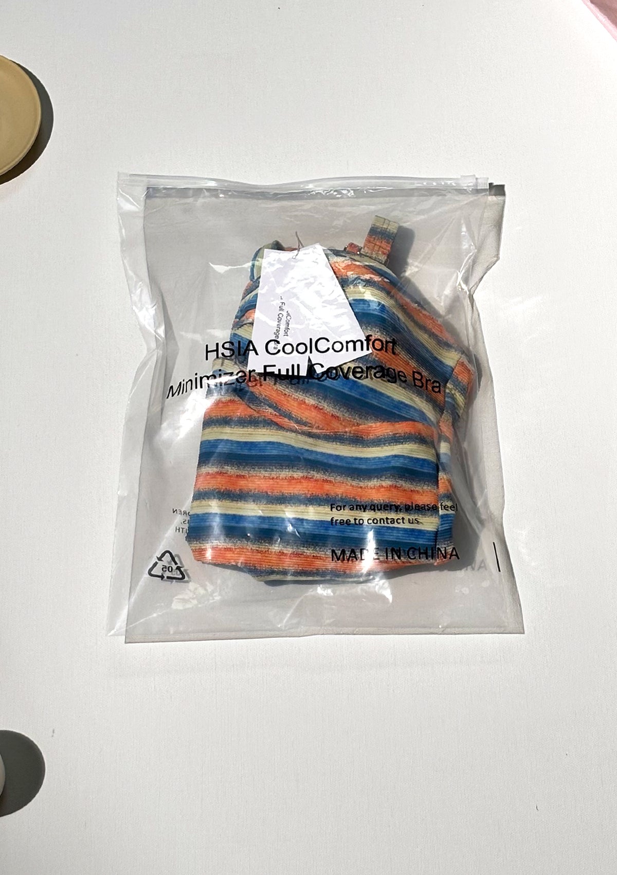 HSIA CoolComfort Multiway Multi-colored Striped One-piece Swimsuit - HSIA