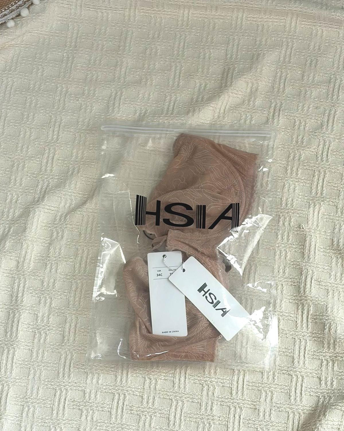 HSIA—HSIA Penumbra Floralette Unlined Strappy Lace Uderwire Bra - HSIA