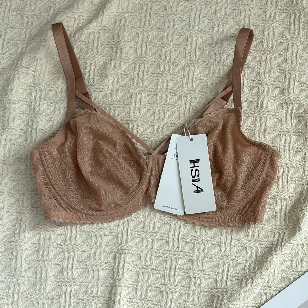 HSIA—HSIA Penumbra Floralette Unlined Strappy Lace Uderwire Bra