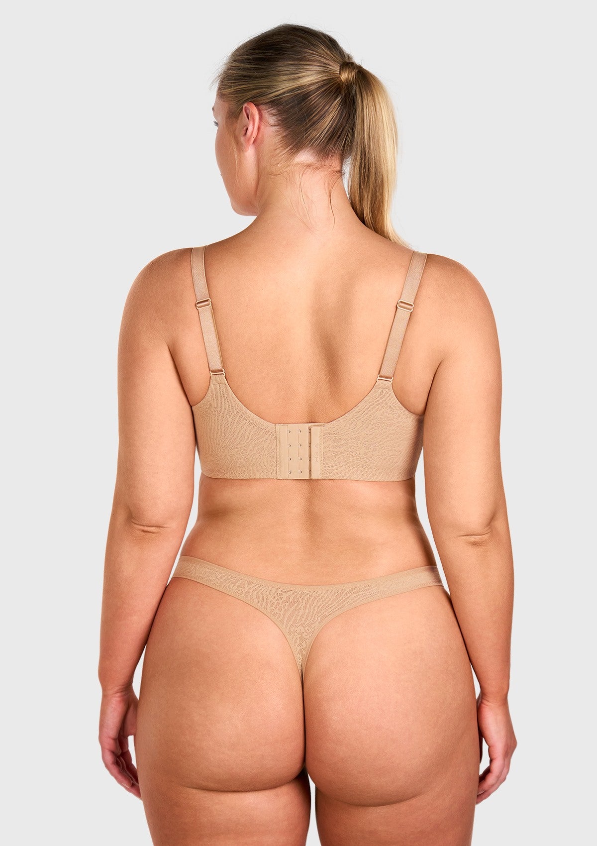 AirMesh Lace Detail Sexy Soft Mesh Thong - HSIA