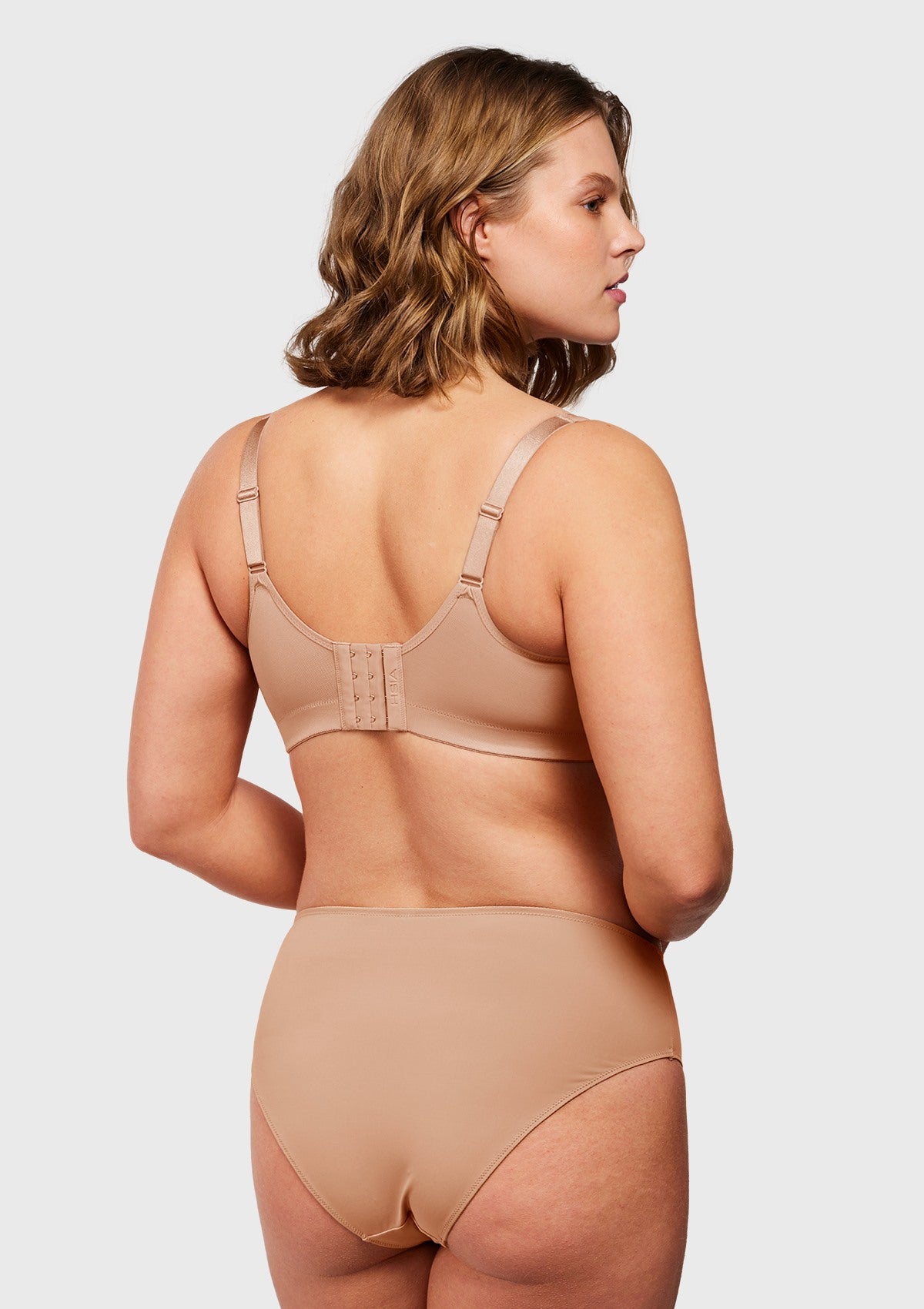 AiryComfort Full Coverage Unpadded WireFree Minimizer Bra - HSIA