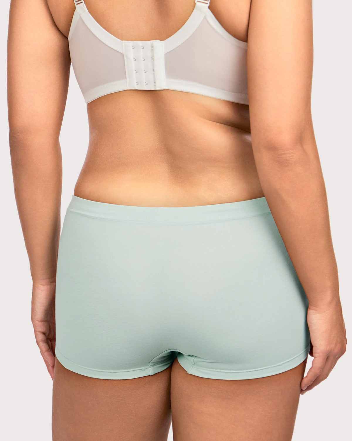 All-Day Comfort Mid-Rise Cotton Boyshorts Underwear 3 Pack - HSIA