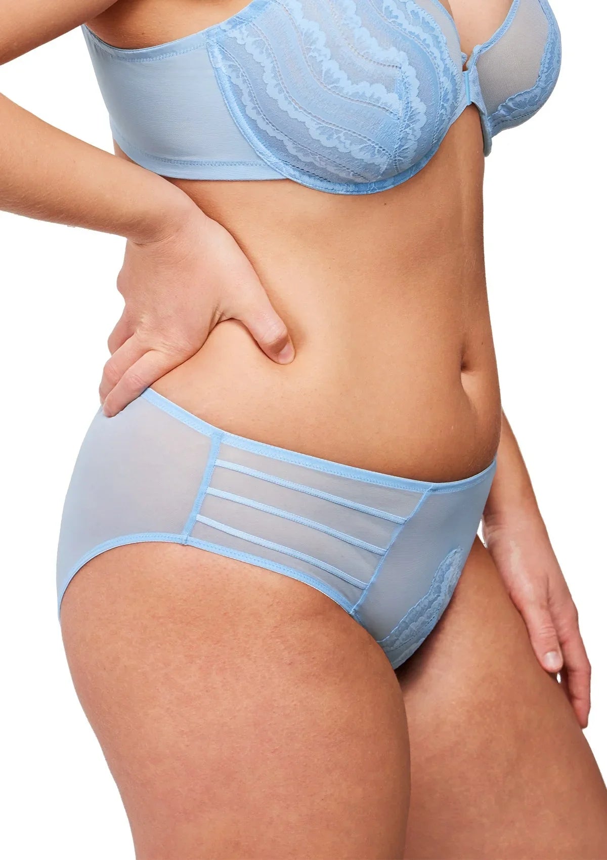 Aqua Passion High-Rise Lace Brief Underwear - HSIA