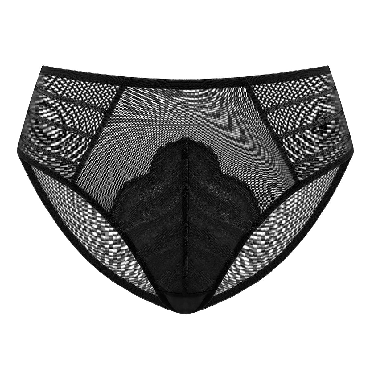 Aqua Passion High-Rise Lace Brief Underwear - HSIA