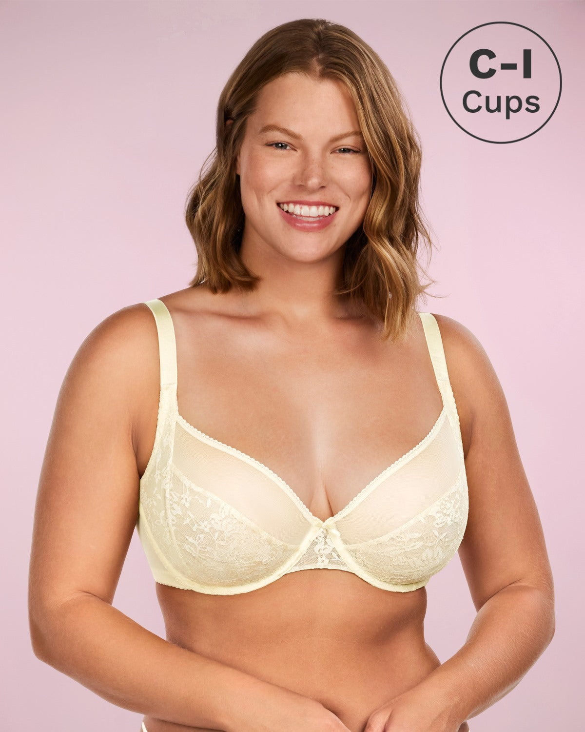 Azalea Champagne Lace Unlined Underwire Bra - HSIA