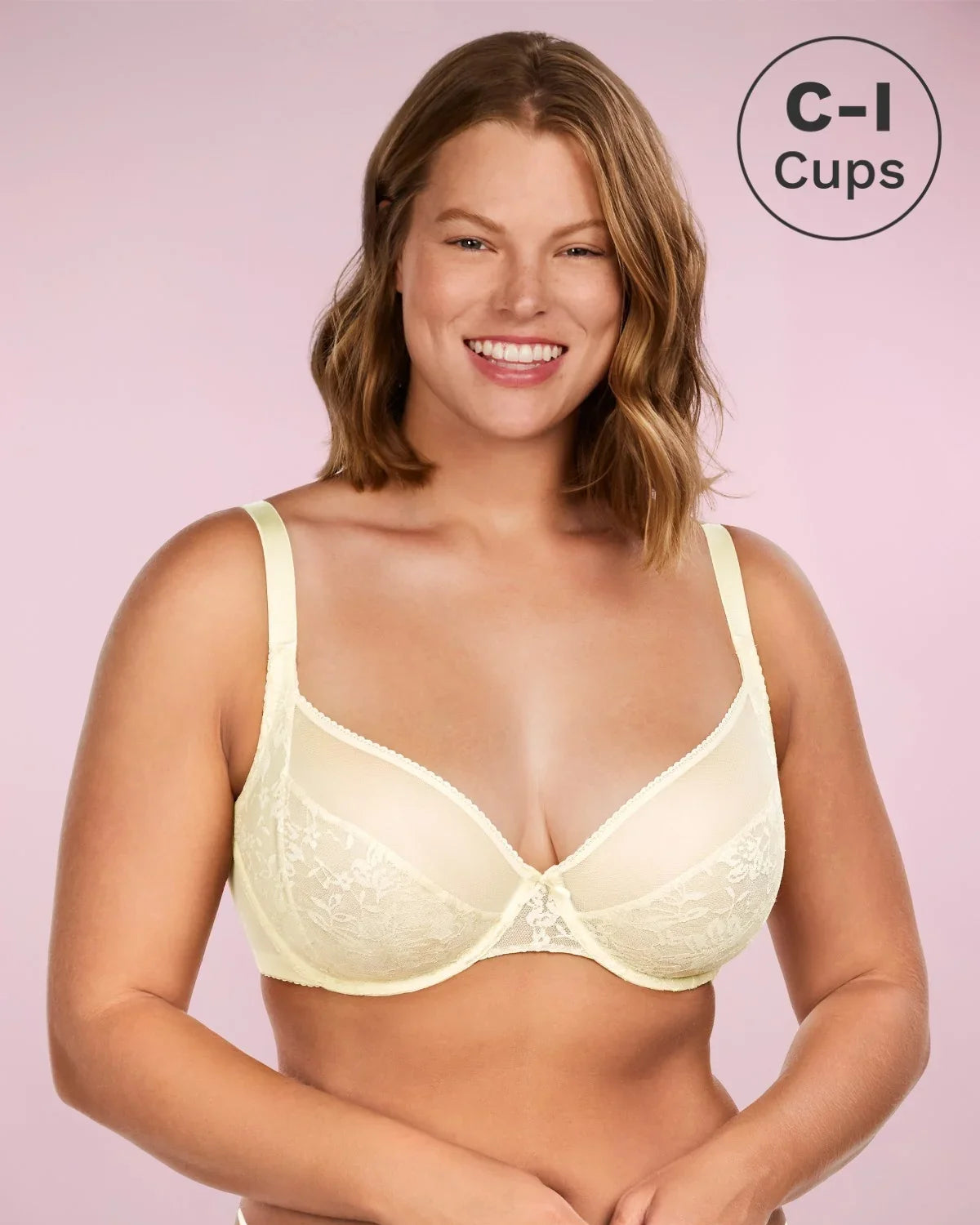 Azalea Champagne Lace Unlined Underwire Bra - HSIA