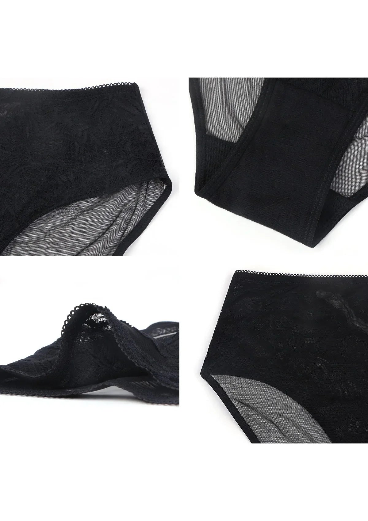 Blossom High-Rise Lace Brief Underwear - HSIA