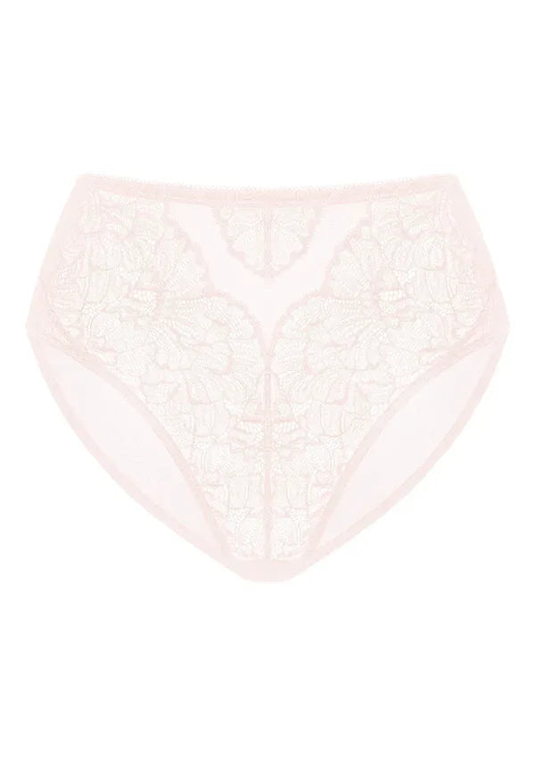 HSIA Blossom Lace Dusty Peach Bikini Underwear - HSIA