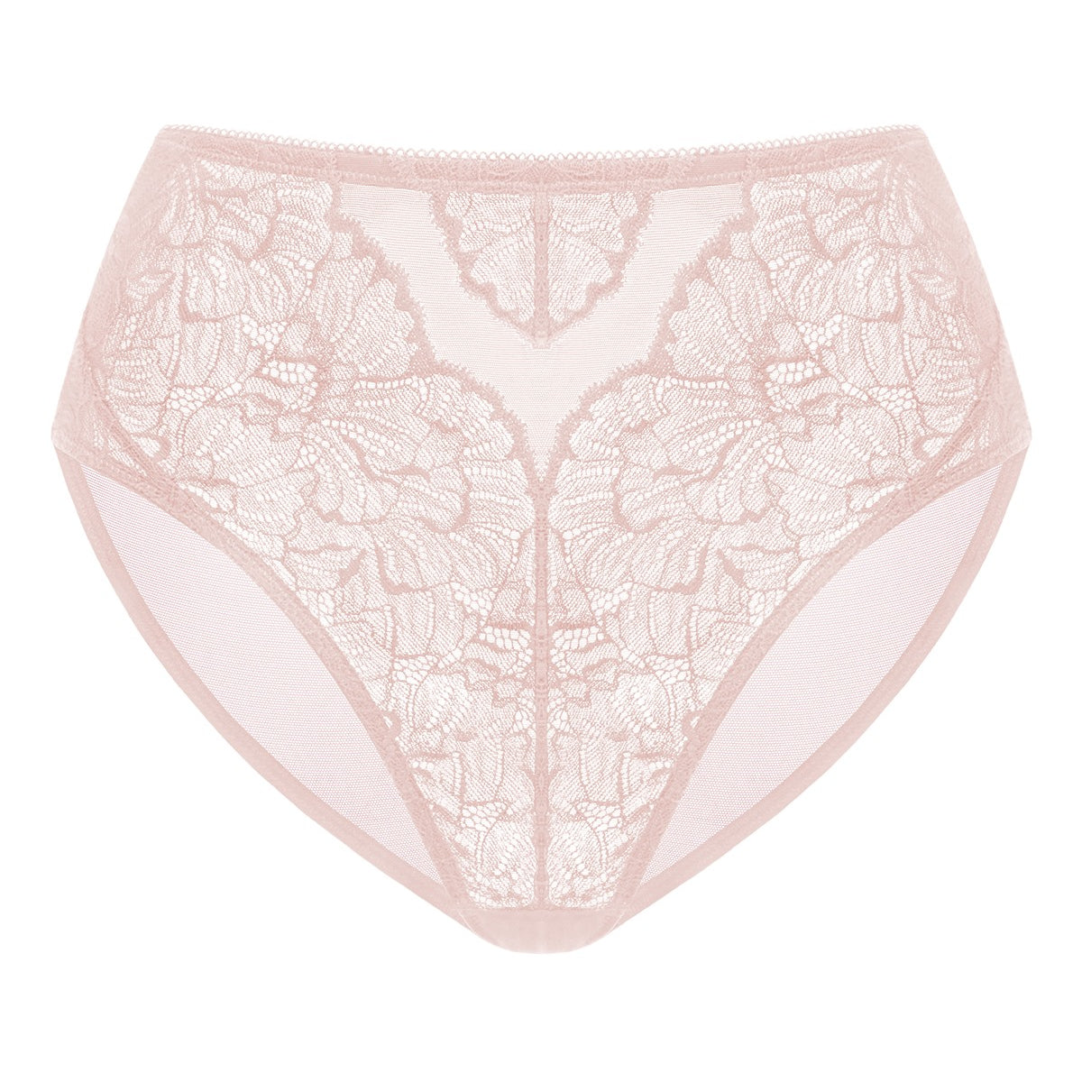 Blossom High-Rise Lace Brief Underwear - HSIA