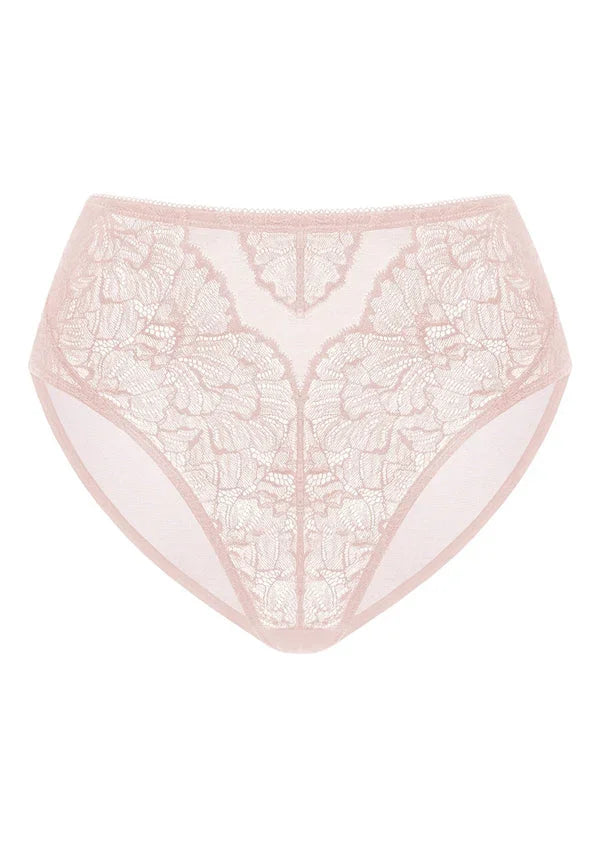 HSIA Blossom Lace Dark Pink Bikini Underwear - HSIA