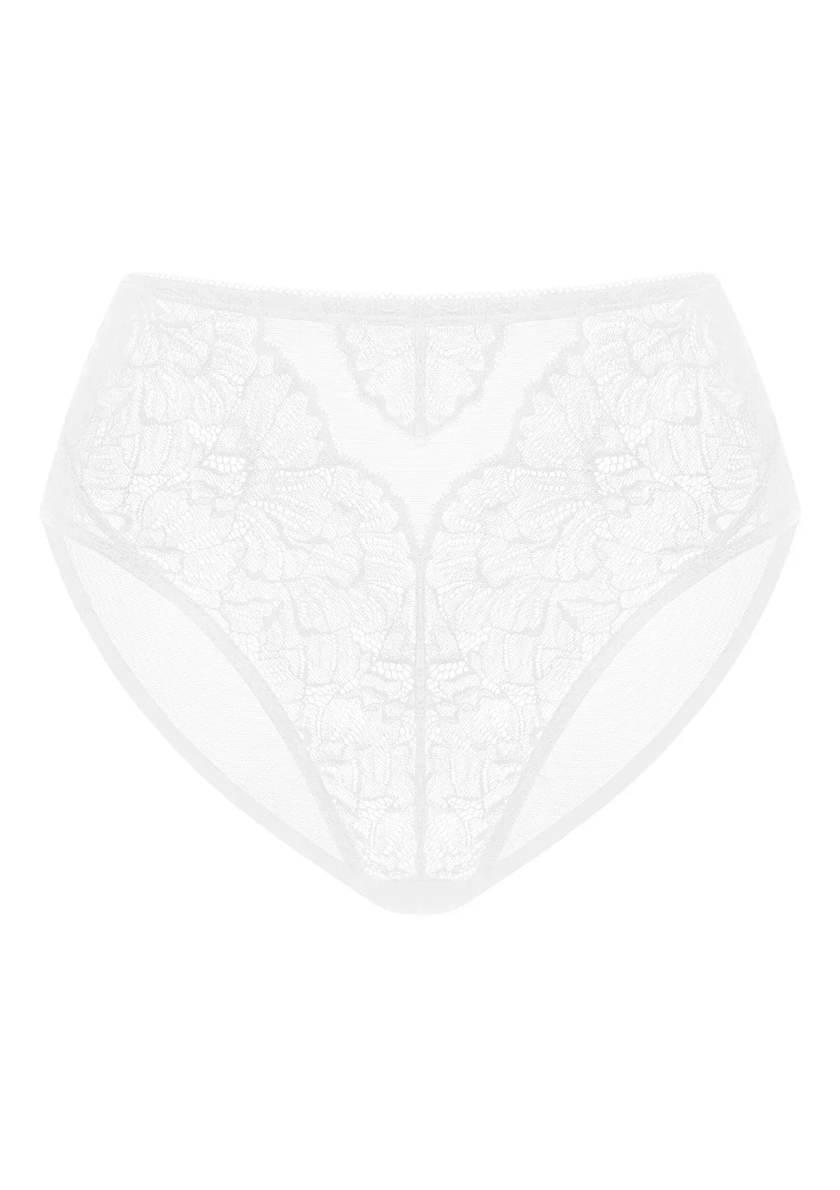 Blossom High-Rise Lace Brief Underwear - HSIA