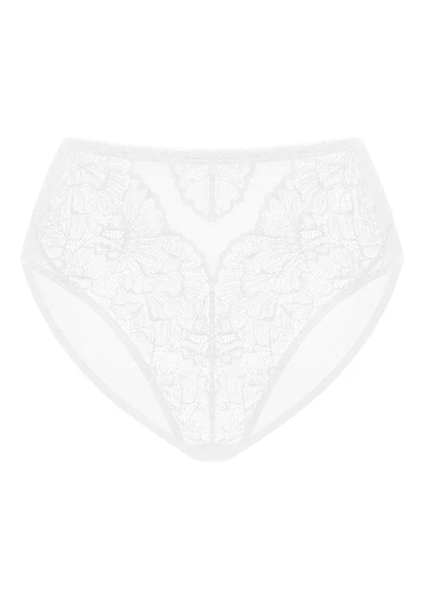 HSIA Blossom Lace White Bikini Underwear - HSIA