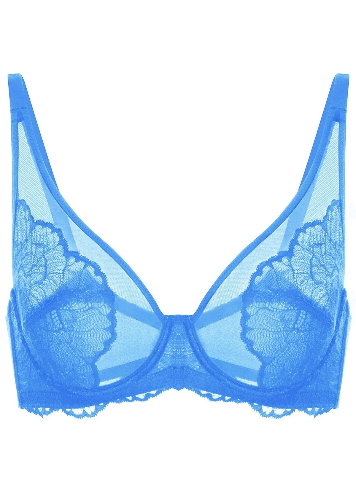 HSIA Blossom Pink Unlined Lace Bra - HSIA