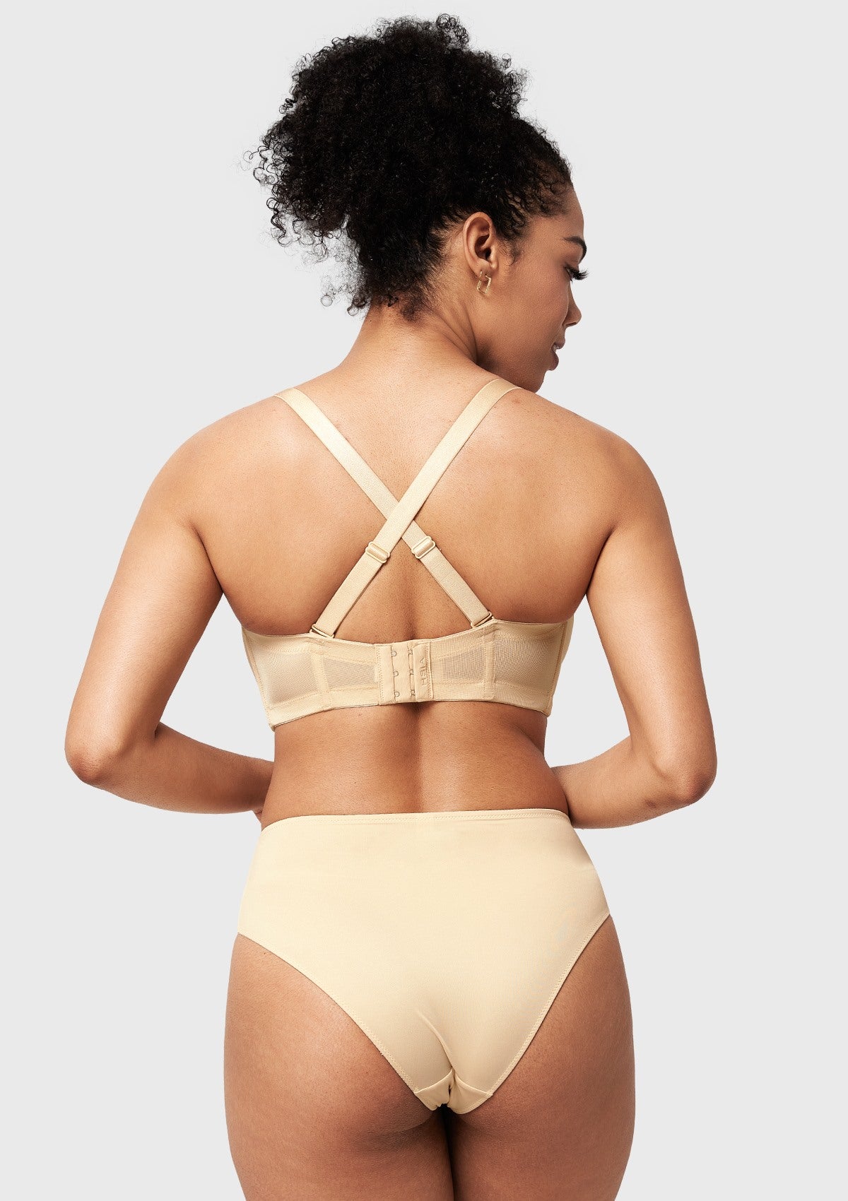 Classic Comfort Multiway Lightly Padded Underwire Strapless Bra - HSIA