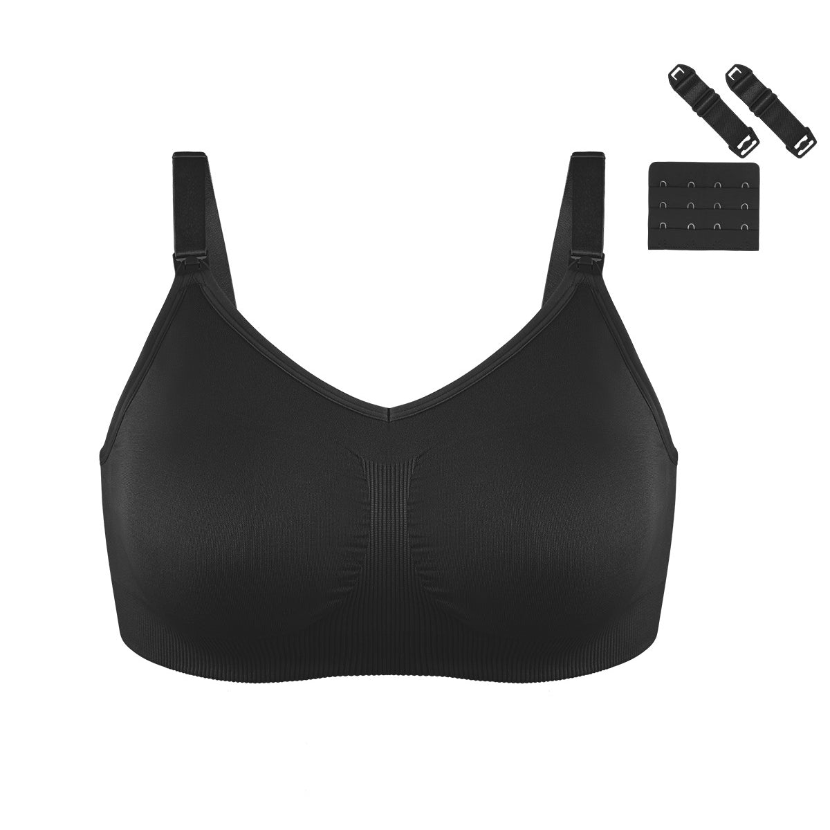 ComfyCare Seamless Full Coverage Wireless Padded Nursing Maternity Bra - HSIA