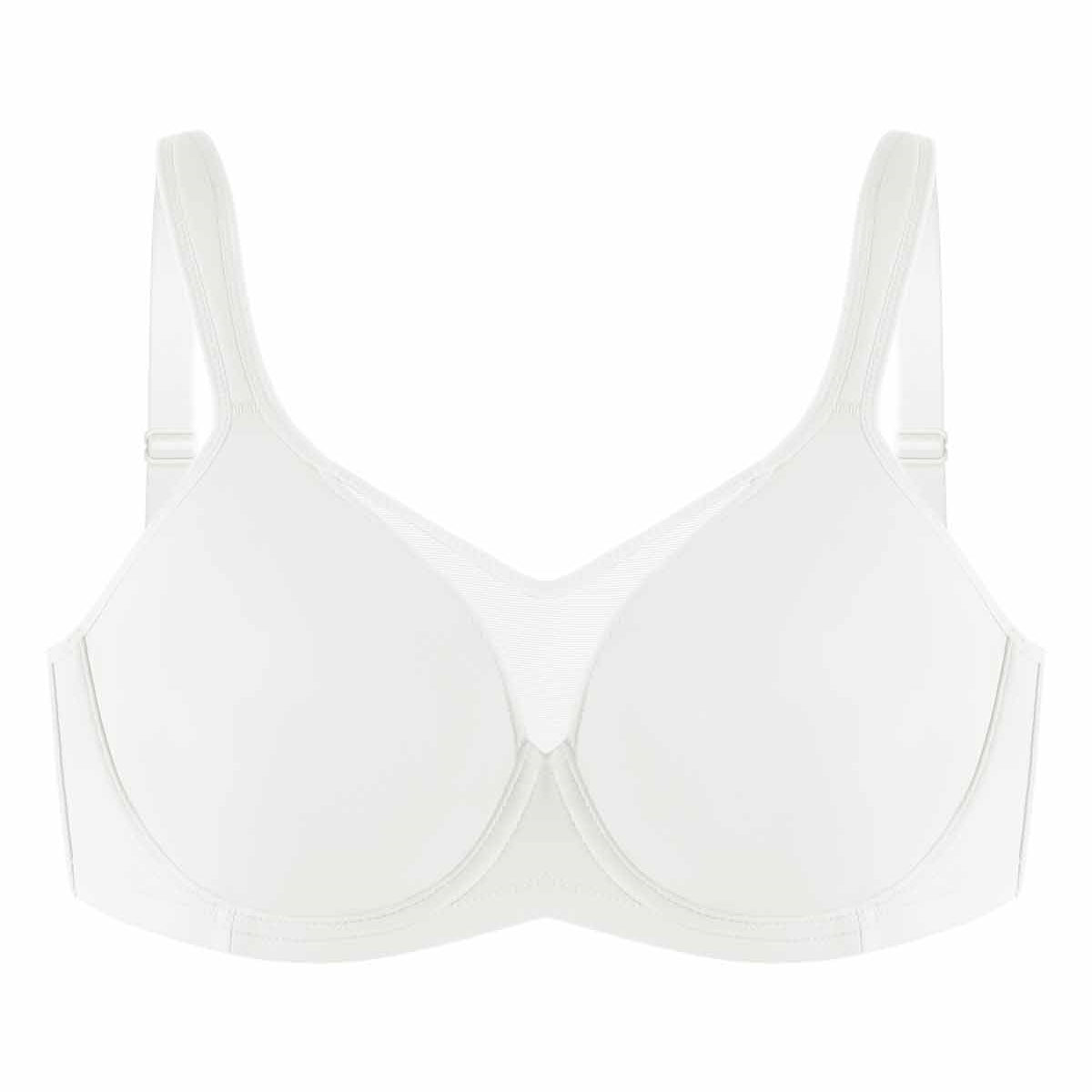 (Cardi B recommends)CoolComfort Smoothing Unlined Underwire Minimizer Bra - HSIA